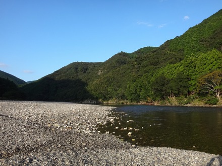 鮎の殿堂 釣行 17 09 19 日置川釣行